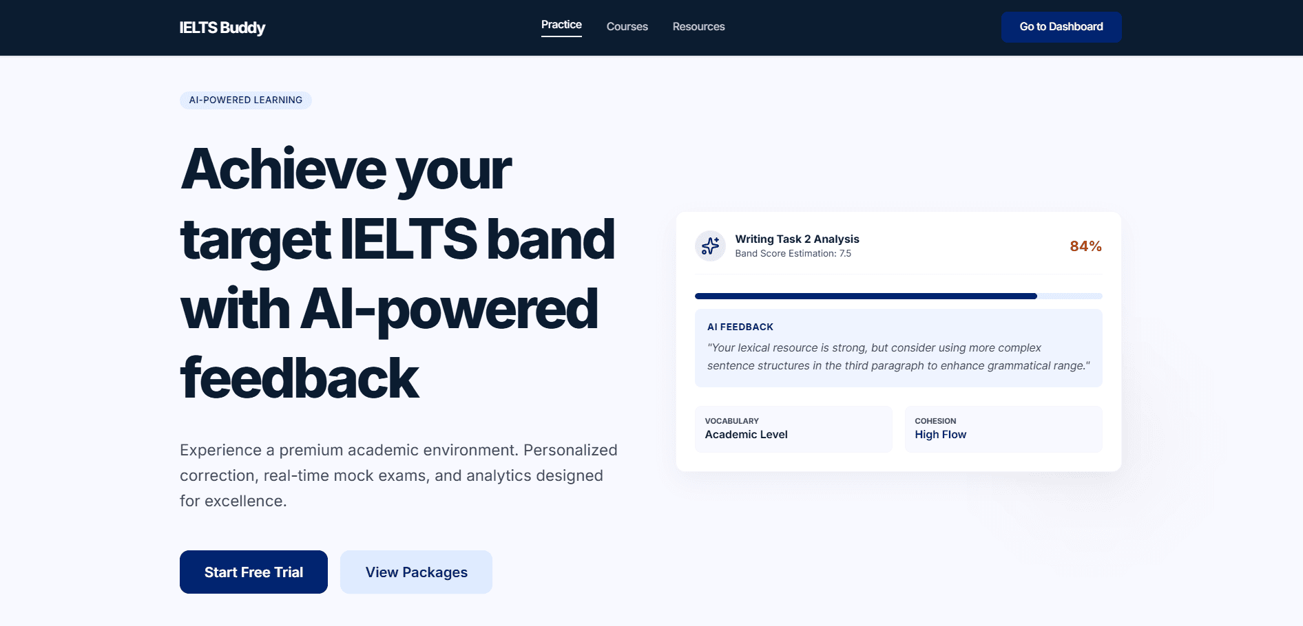 IeltsBuddy product screenshot